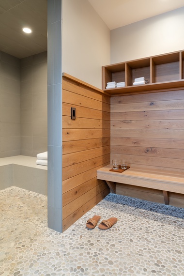 Steam Shower - Randonnée Lodge - Teton Village, WY - Luxury Villa Rental
