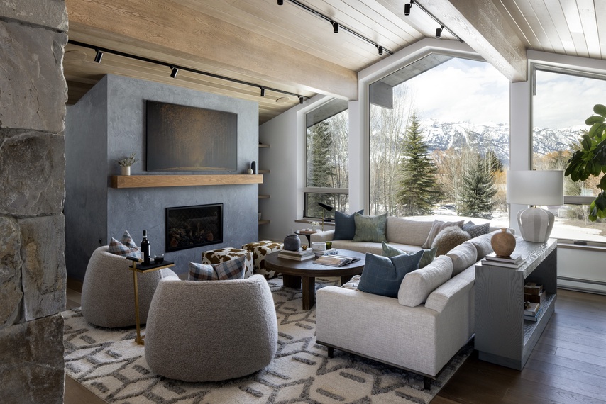 Great Room - Aspen Vista - Jackson, WY - Luxury Villa Rental