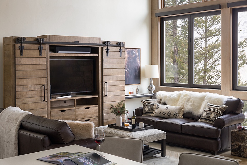 Great Room - The Nest - Jackson, WY - Luxury Villa Rental