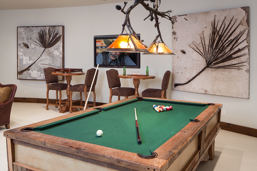 Game Room - Phillips Ridge - Jackson, WY - Luxury Villa Rental