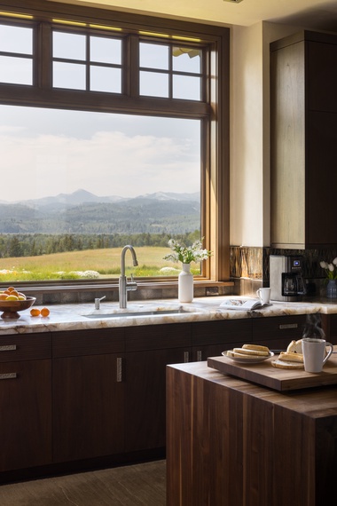 Kitchen - Le Refuge - Jackson Hole, Wyoming - Luxury Villa Rental