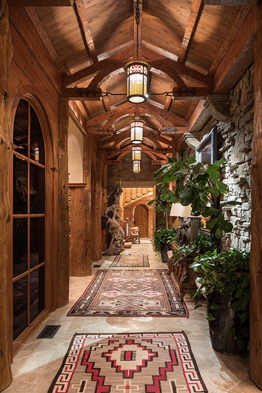 Hall - Royal Wulff Lodge - Jackson Hole, WY - Private Luxury Villa Rental