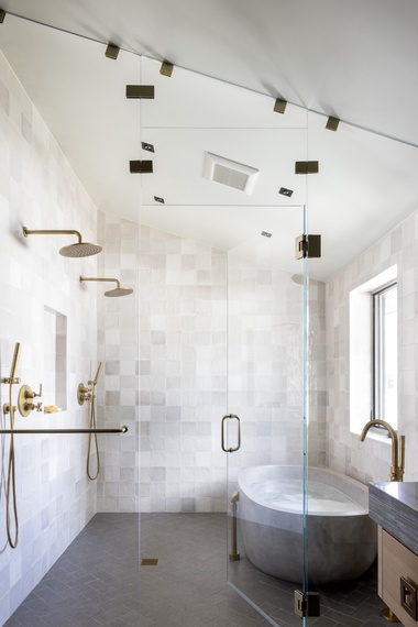 Primary Bathroom - Aspen Vista - Jackson, WY - Luxury Villa Rental