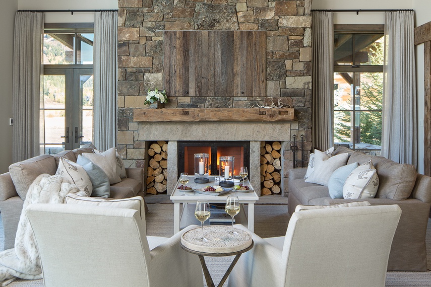 Great Room - Lodge at Shooting Star 04 - Teton Village, WY - Luxury Villa Rental