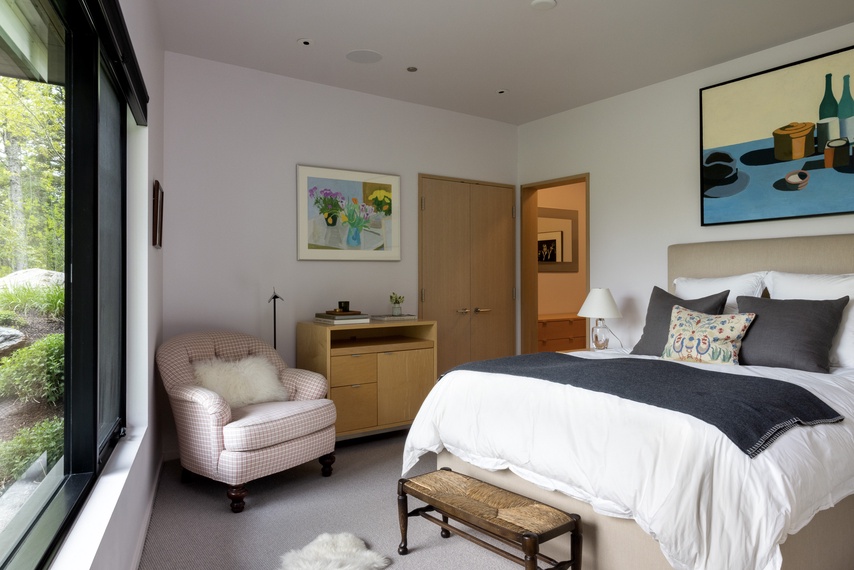 Guest Bedroom - Main House - Fish Creek Compound - Wilson, WY - Luxury Villa Rental