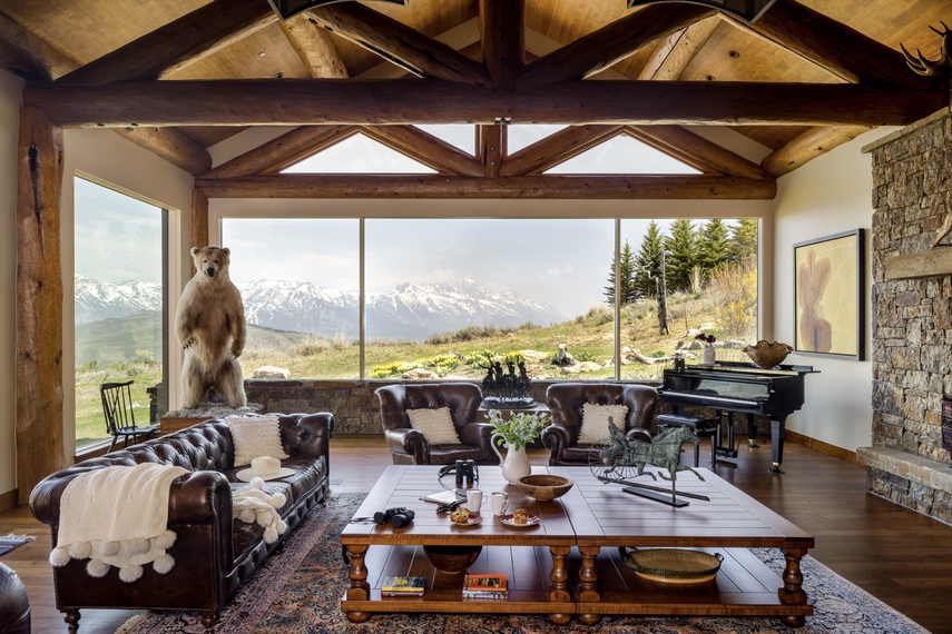 Great Room - Teton Perspective - Jackson, WY - Luxury Villa Rental