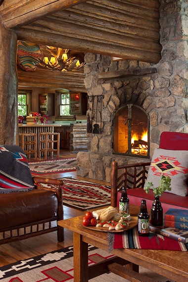 Great Room - The Cabin - Jackson Hole, WY - Luxury Villa Rental
