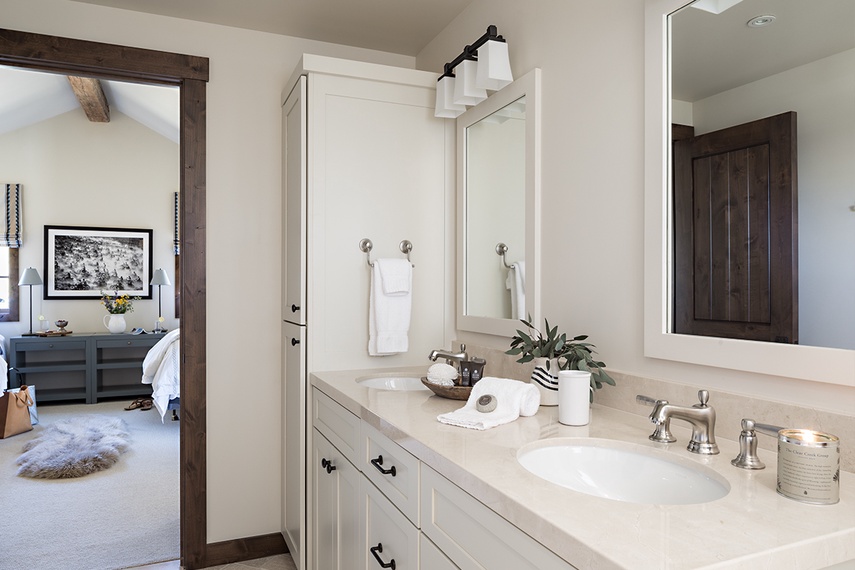 Guest Bedroom 2 Bathroom - Four Pines 05 - Teton Village, WY - Luxury Villa Rental