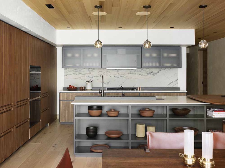 Kitchen - Four Bedroom Suite - Caldera House Teton Village, WY