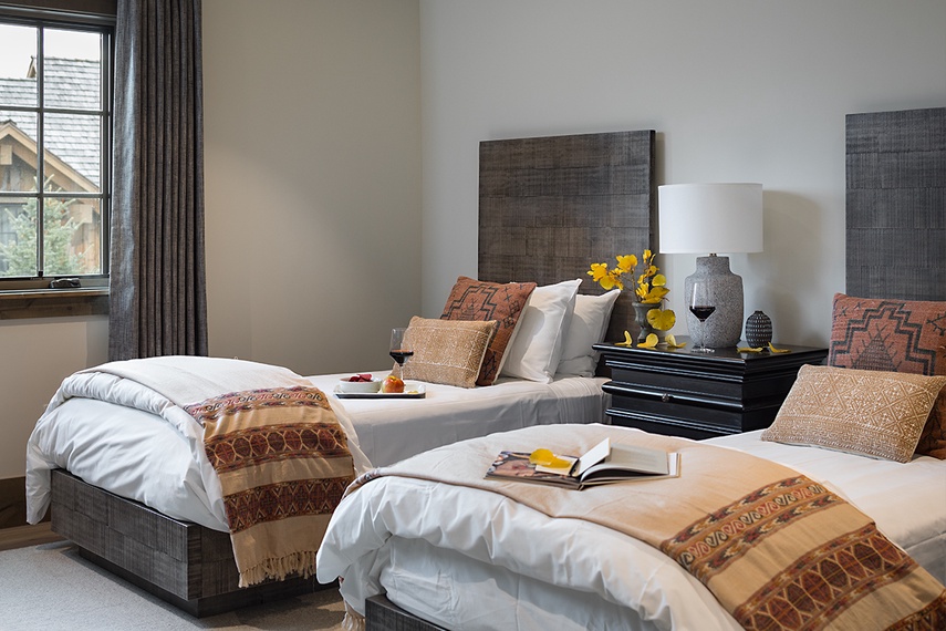 Guest Bedroom 4 - Cirque View Homestead - Teton Village, WY - Luxury Villa Rental