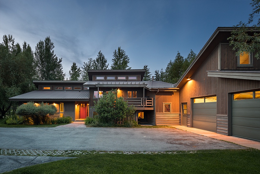 Front Exterior - Sundown - Jackson WY - Luxury Villa Rental.jpg