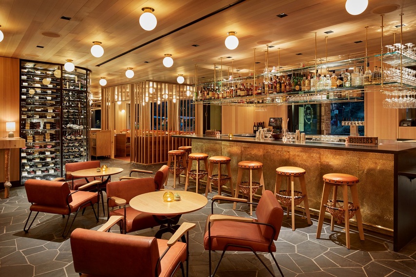 Old Yellowstone Garage Bar - Caldera House Teton Village, WY