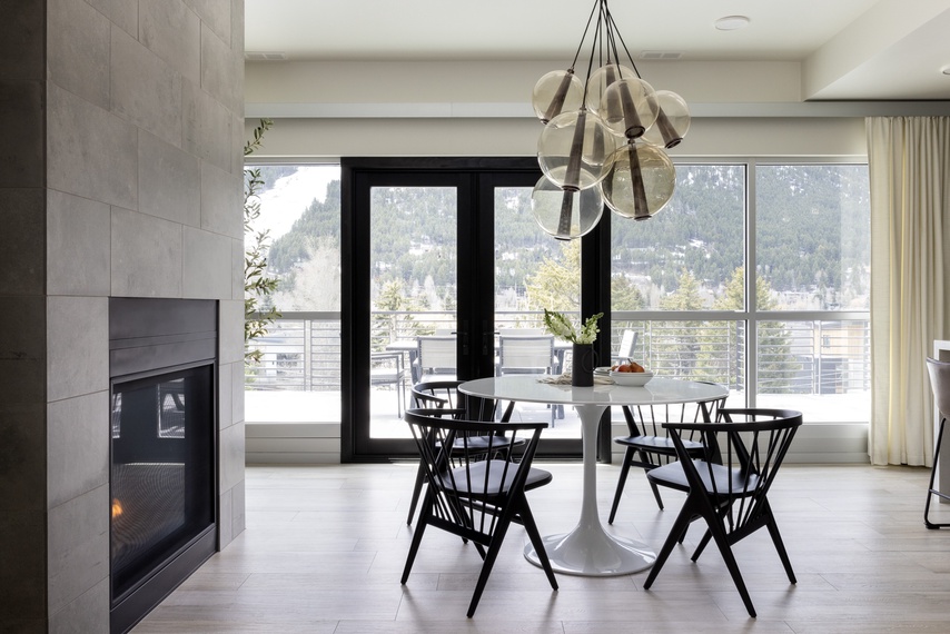 Dining - Penthouse on Glenwood 401 - Jackson Hole, WY -  Luxury Villa Rental