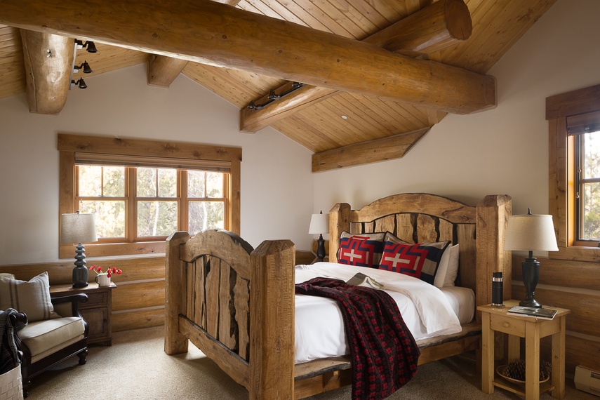 Guest Bedroom 3 - Lost in the Woods - Wilson, WY - Luxury Villa Rental