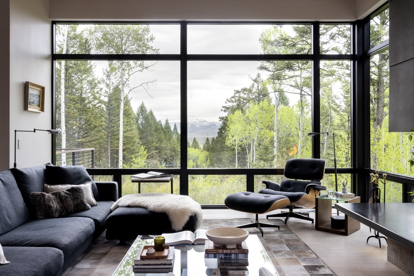 Great Room - Main House - Fish Creek Compound - Wilson, WY - Luxury Villa Rental