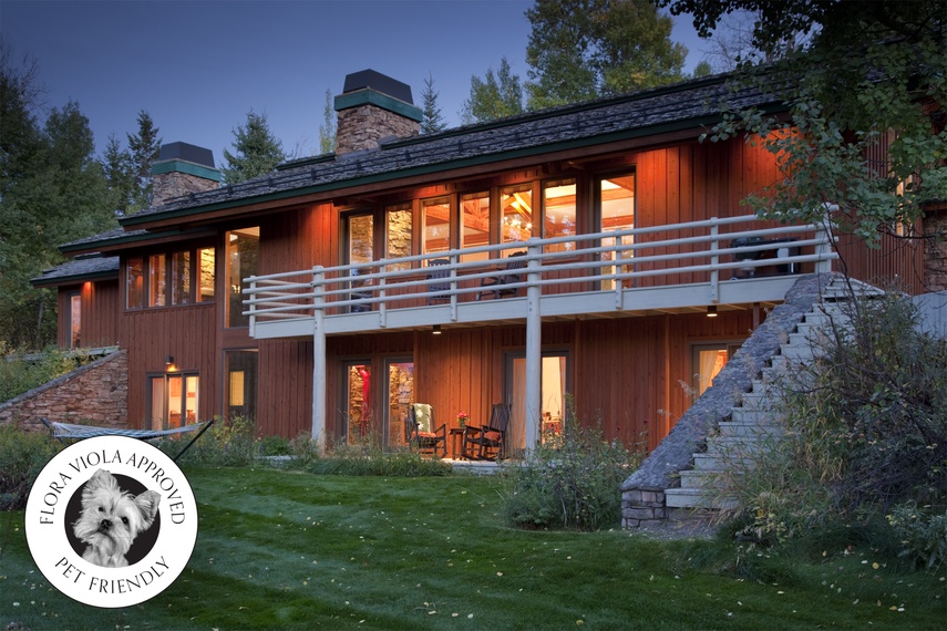 Pets Considered, Flora Viola Approved - Jackson Hole, WY - Luxury Villa Rental