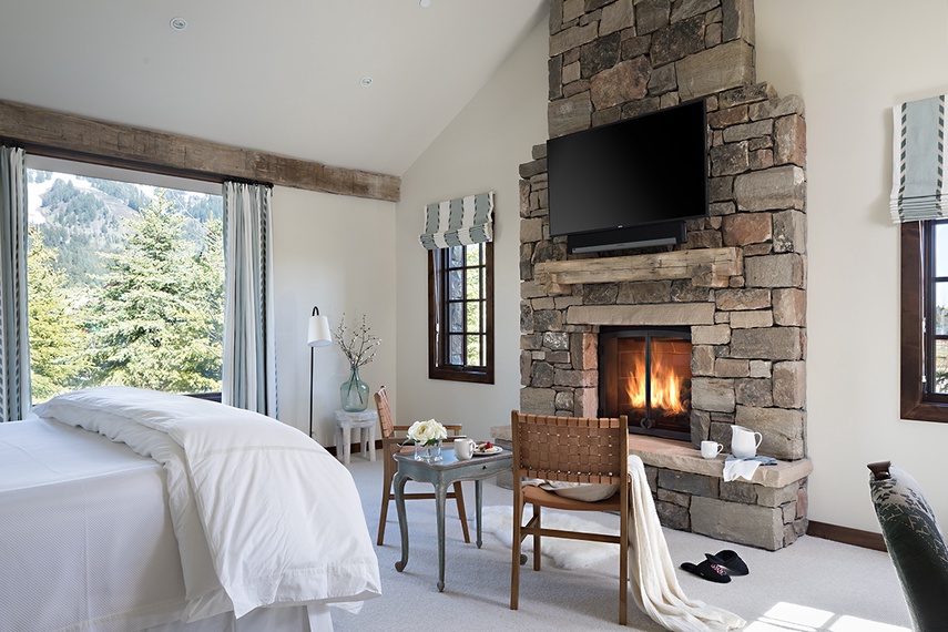 Primary Bedroom - Four Pines 05 - Teton Village, WY - Luxury Villa Rental