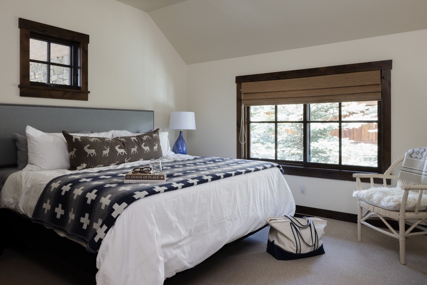 Guest Bedroom 2 - Fish Creek Lodge 08 - Teton Village, WY - Luxury Villa Rental