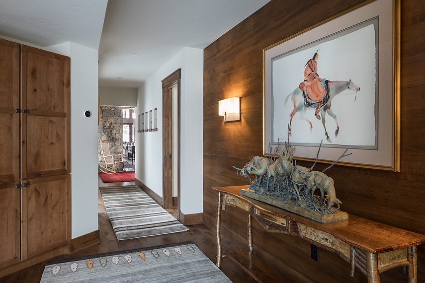 Hallway - Paintbrush Retreat - Jackson Hole, WY - Luxury Villa Rental