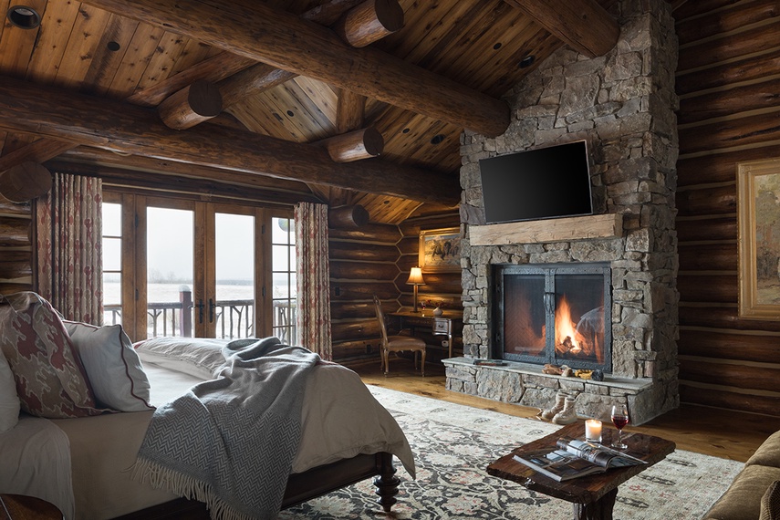 Guest Bedroom 4 - Phillips Ridge - Jackson, WY - Luxury Villa Rental