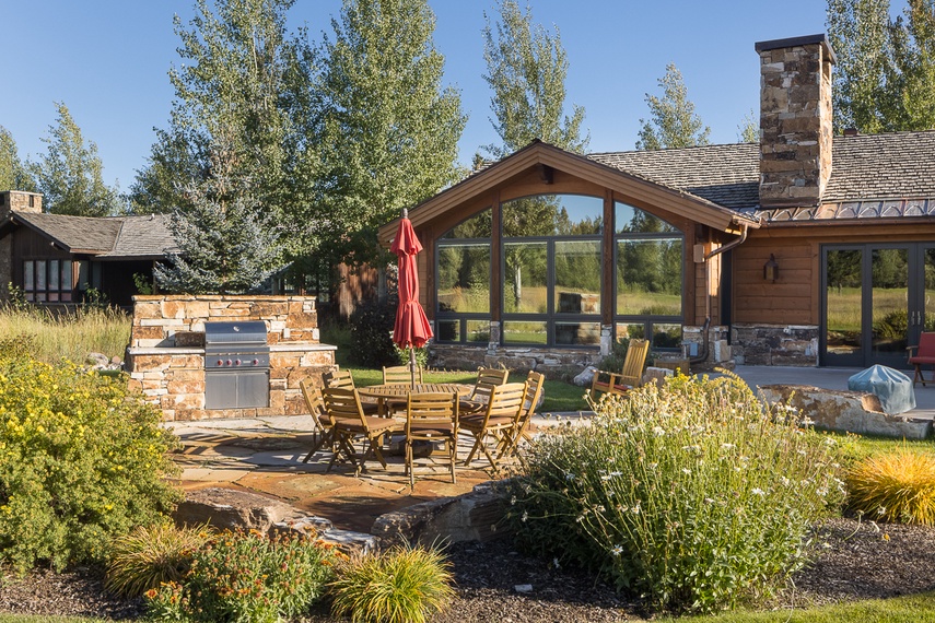 Patio - All Spruced Up - Jackson Hole, WY - Luxury Villa Rental