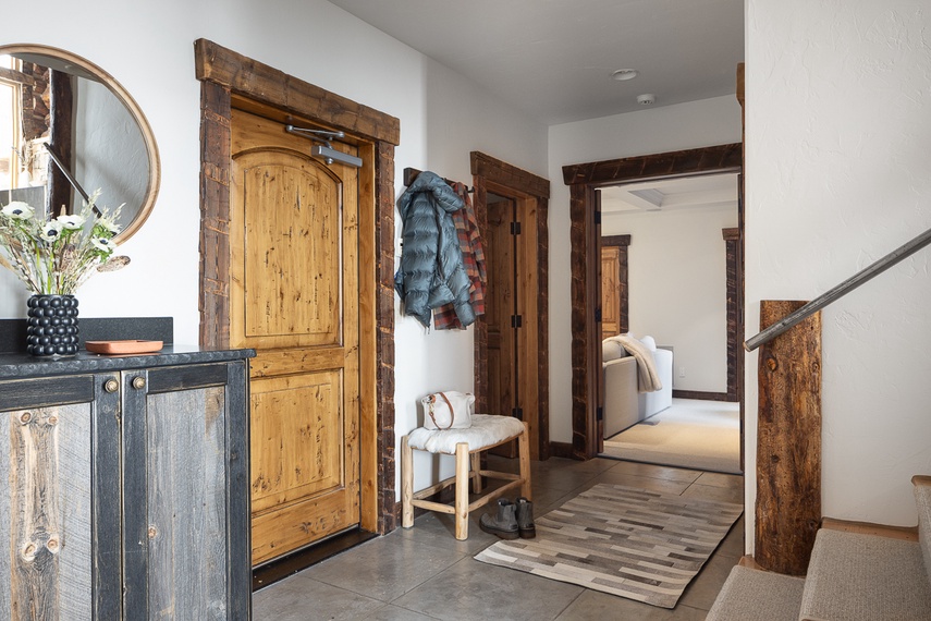 Garage Entry - Rodeo Ridge - Jackson WY - Luxury Villa Rental