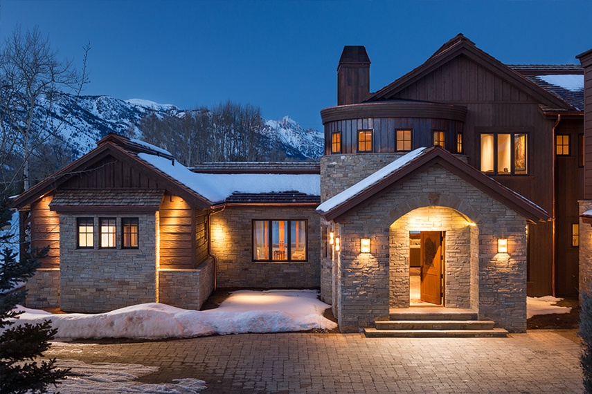 Chateau on the West Bank - Jackson Hole, WY -  Luxury Villa Rental