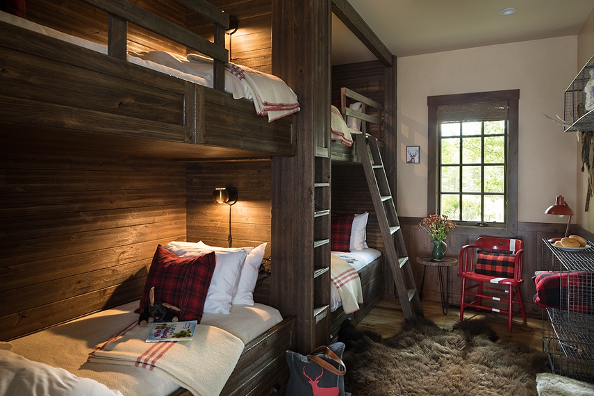 Bunk Room - Shooting Star Cabin 02 - Teton Village, WY - Luxury Villa Rental