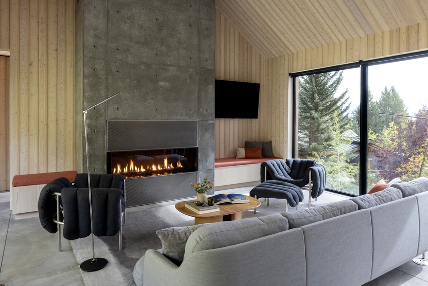 Great Room - Caju - Teton Village, WY - Luxury Villa Rental