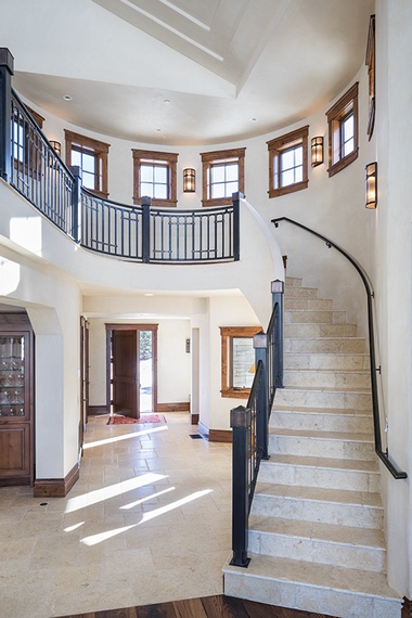 Stairs - Chateau on the West Bank - Jackson Hole, WY -  Luxury Villa Rental