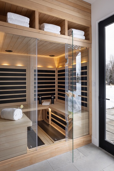 Sauna - Northern Hideaway - Jackson, WY - Luxury Villa Rental