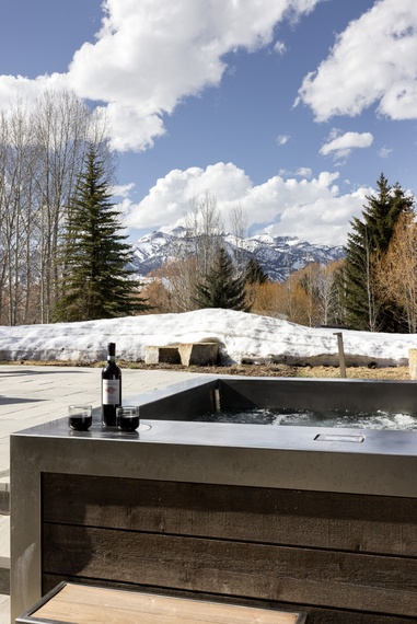 Hot Tub - Aspen Vista - Jackson, WY - Luxury Villa Rental