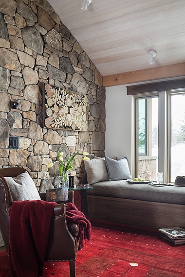 Reading Nook - Paintbrush Retreat - Jackson Hole, WY - Luxury Villa Rental