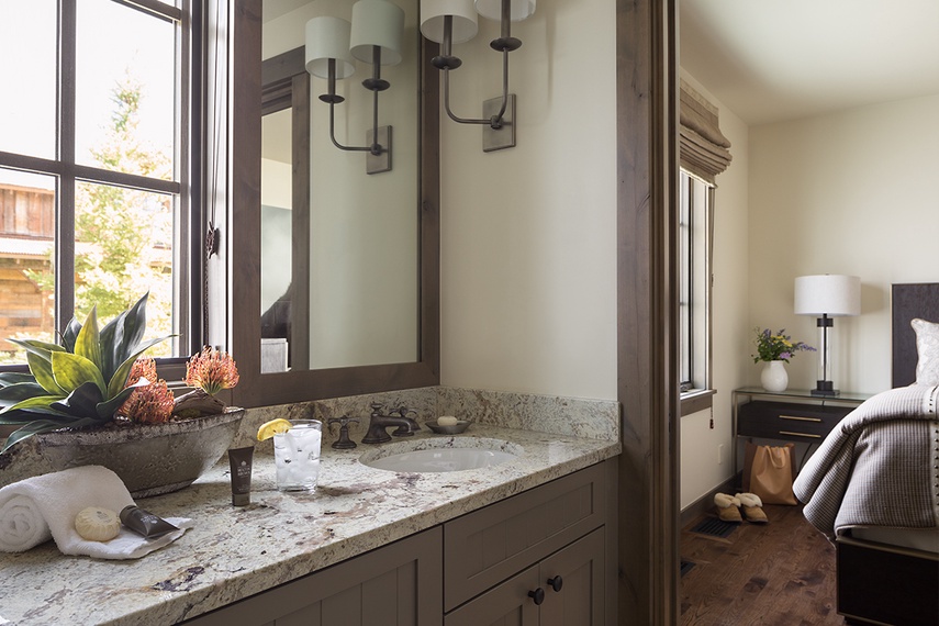 Guest Bedroom 1 Bathroom - Lodge at Shooting Star 03 - Teton Village, WY - Luxury Villa Rental