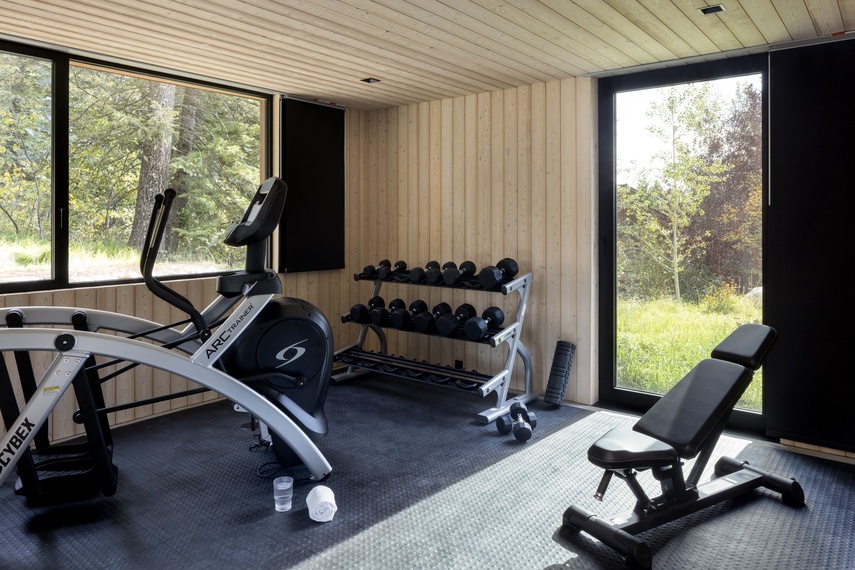 Gym - Caju - Teton Village, WY - Luxury Villa Rental