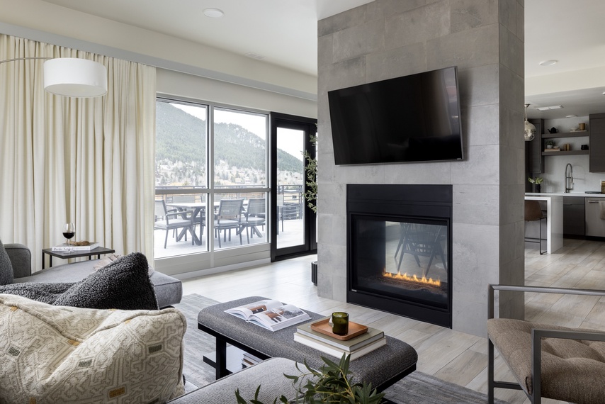 Great Room - Penthouse on Glenwood 401 - Jackson Hole, WY -  Luxury Villa Rental