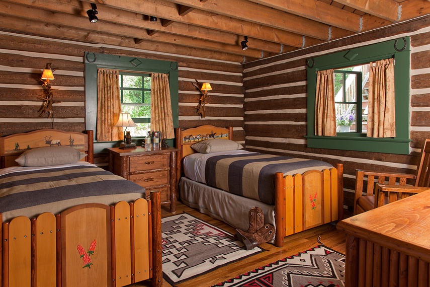 Guest Bedroom 1 - The Cabin - Jackson Hole, WY - Luxury Villa Rental