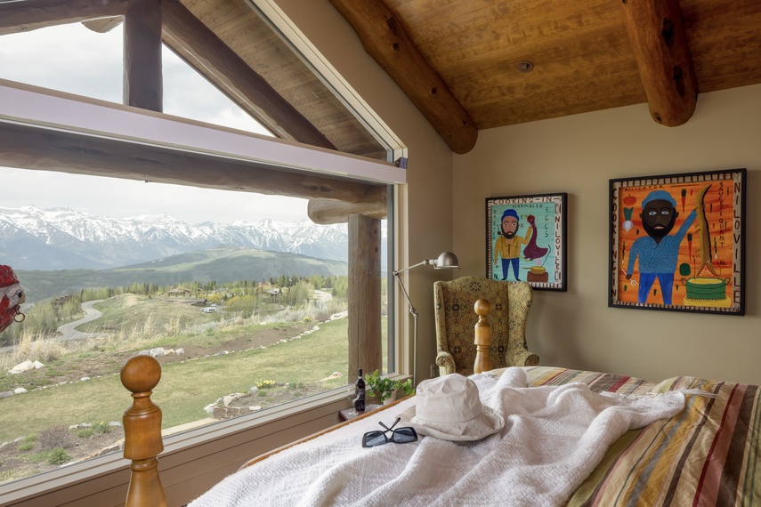 Guest Bedroom 1 - Teton Perspective - Jackson, WY - Luxury Villa Rental