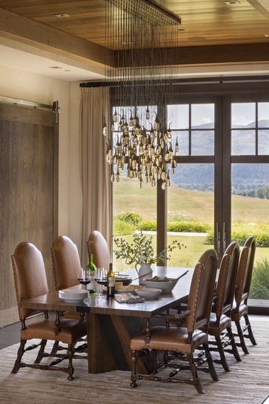 Formal Dining - Le Refuge - Jackson Hole, Wyoming - Luxury Villa Rental