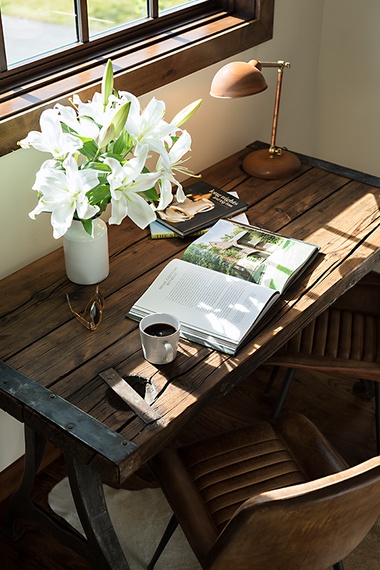 Desk on Landing - Four Pines 07 - Teton Village, WY - Luxury Villa Rental