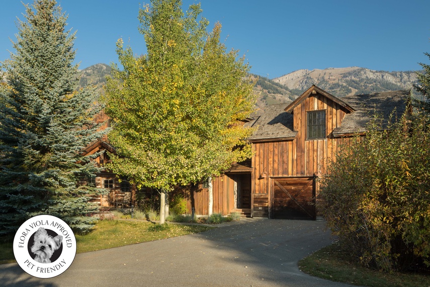 Pets Considered, Flora Viola Approved - Shooting Star Cabin 11 - Teton Village, WY - Luxury Villa Rental
