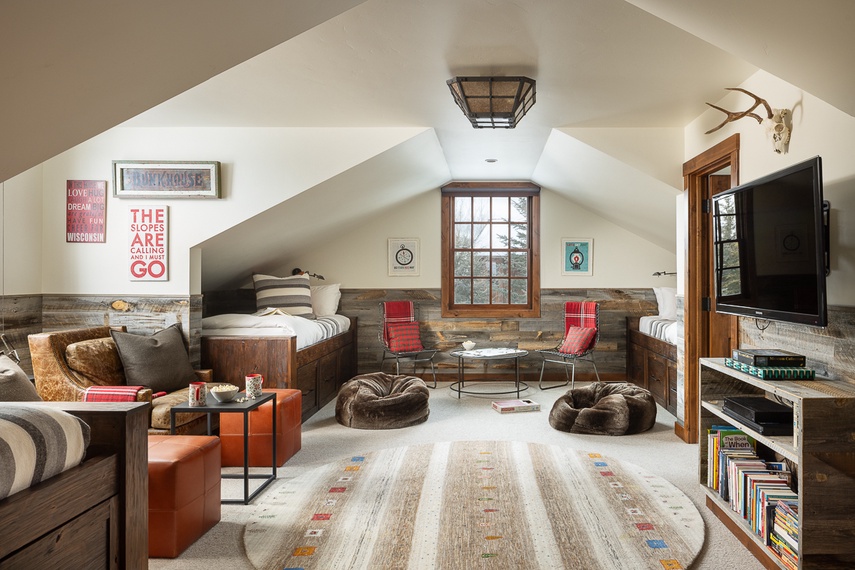 Guest Bedroom 3 - Shooting Star Cabin - Teton Village, WY - Luxury Villa Rental