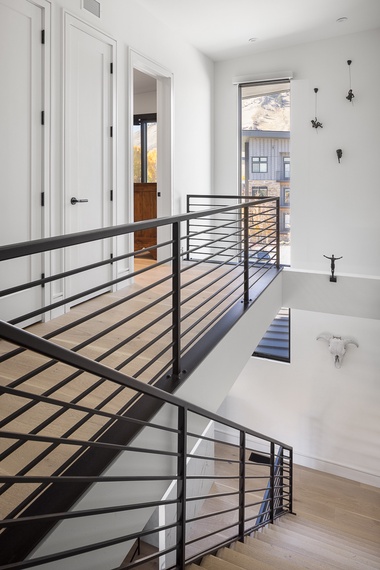 Upper Level Hallway - Hidden Hollow 304 - Jackson, WY - Luxury Villa Rental