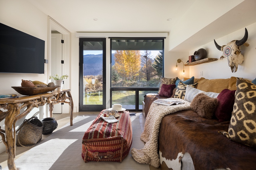 Guest Bedroom 1 - Hidden Hollow 304 - Jackson, WY - Luxury Villa Rental