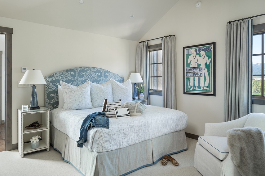 Guest Bedroom 3 - Four Pines 12 - Teton Village, WY - Luxury Villa Rental