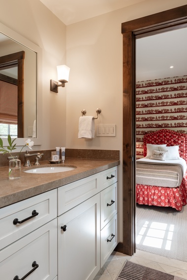 Guest Bathroom 1 - Four Pines 09 - Teton Village, WY - Luxury Villa Rental