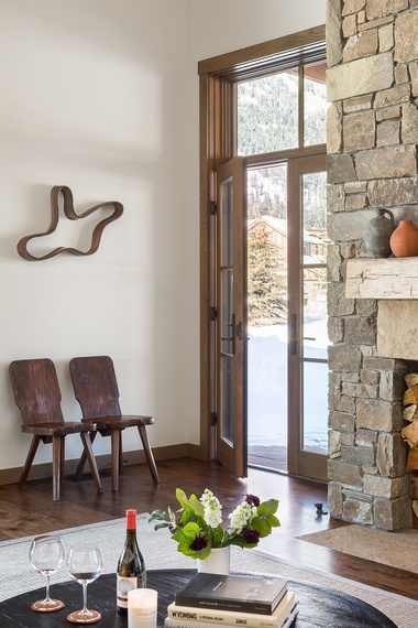 Great Room - Four Pines 102 - Teton Village, WY - Luxury Villa Rental