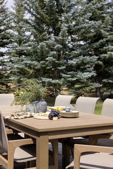 Deck - Retreat on the Creek -  Jackson Hole, WY - Luxury Villa Rental