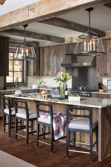 Kitchen - Fish Creek Lodge 04 - Teton Village, WY - Luxury Villa Rental