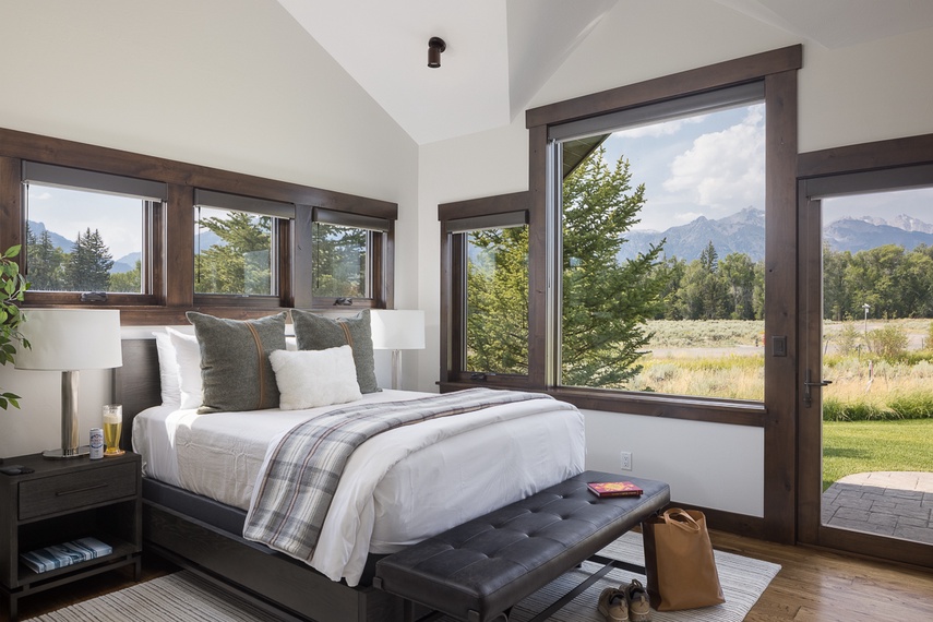 Guest Bedroom 02 - Northern Exposure - Jackson, WY - Luxury Villa Rental